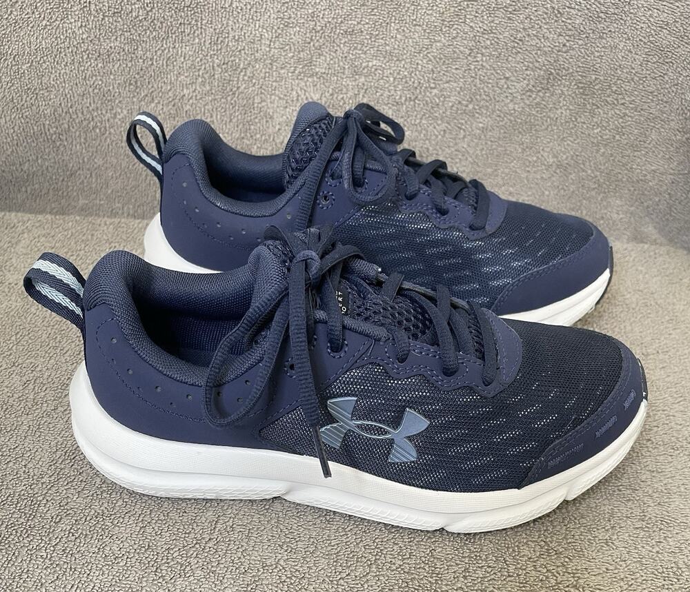 Under Armour Womens Charged Assert 10 Running Shoes Blue Size 7